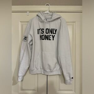 Barstool Sports white Hoodie/Sweatshirt Size Medium